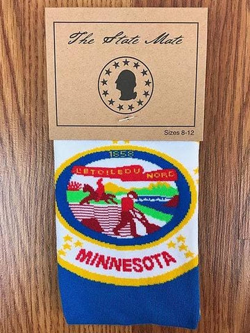 Minnesota State Flag Dress Socks