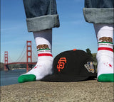 California State Flag Dress Socks