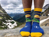 Montana State Flag Dress Socks