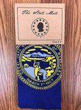 Nebraska State Flag Dress Socks