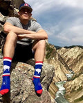 Wyoming State Flag Socks