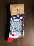 United States Astronaut Spaceman Socks